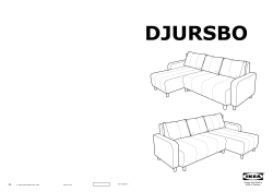 DJURSBO Sleeper sectional, 3-seat