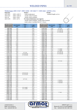 Stainless steel catalogue