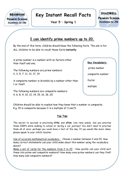 Parent - Year 5 - Spring - Term 1