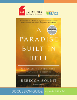 A Paradise Built in Hell
