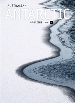 Issue 20 - Australian Antarctic Division