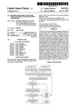 Reverse electronic dictionary using synonyms to expand search