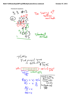 Notes from Class - OSU Department of Mathematics