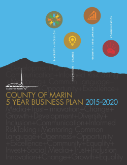 5 Year Business Plan 2015-2020