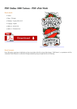 PDF Online 1000 Tattoos - PDF ePub Mobi