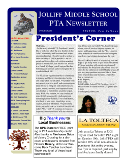 President`s Corner - Chesapeake Public Schools