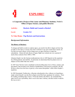 A Cooperative Project of the Lunar and Planetary Institute