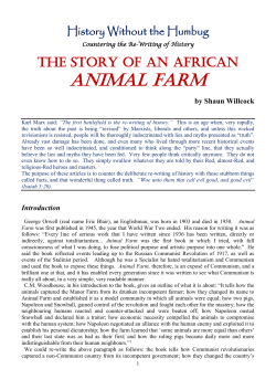 The Story of an African Animal Farm, PDF format