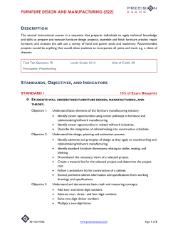 furniture design and manufacturing (522)