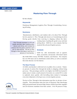 Mastering Flow Through