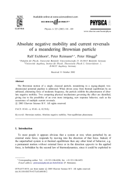 Absolute negative mobility and current reversals of a meandering