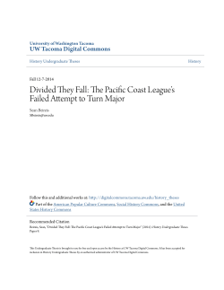 Divided They Fall - UW Tacoma Digital Commons