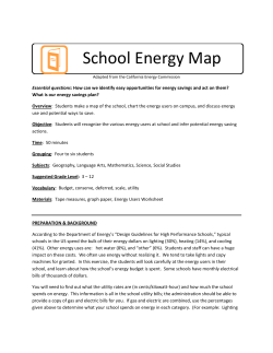 School Energy Map