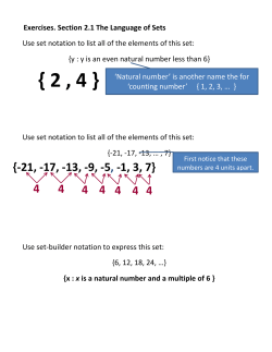 Use set notation to list all of the elements of this set