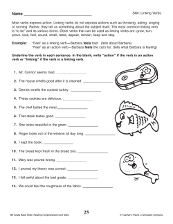 Name 25 - Scholastic