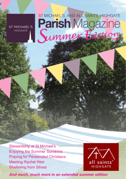 Summer 2015 - St Michael`s Church, Highgate