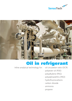 Oil in refrigerant