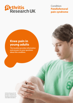 Knee pain in young adults