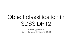 Star-galaxy classification in SDSS DR12