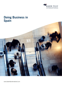 Doing Business in Spain