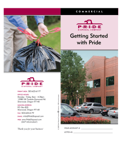 Getting Started with Pride