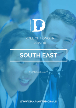 South East - Diana Award