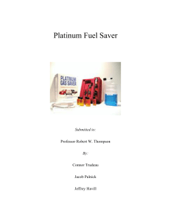 Platinum Fuel Saver