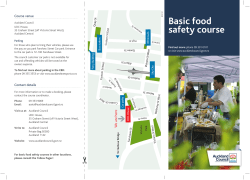 Basic food safety course