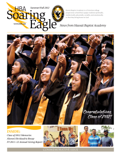 Soaring Eagle - Hawaii Baptist Academy