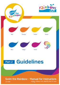 Guidelines and tips on teaching each colour of the rainbow