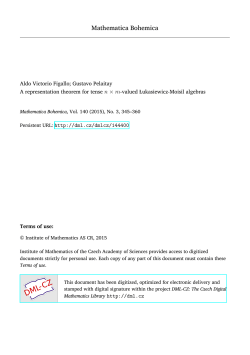 A representation theorem for tense $ n\ times m $