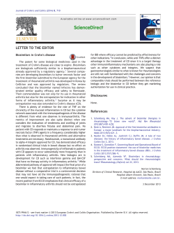 Biosimilars in Crohn`s disease