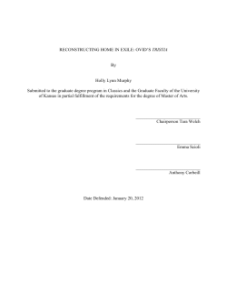 reconstructing home in exile - KU ScholarWorks