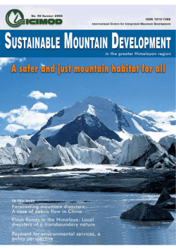 Towards a safer and just mountain habitat for all