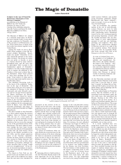 The Magic of Donatello - Andrew Butterfield Fine Arts