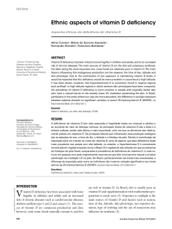 Ethnic aspects of vitamin D deficiency