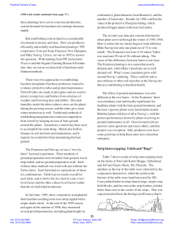 21 Strip Intercropping: Yields and &ldquo;Bugs&rdquo;