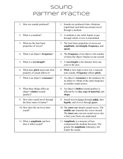 Sound Partner Practice