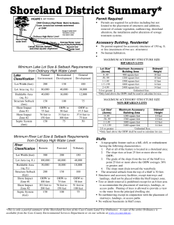 Permit Required Accessory Building