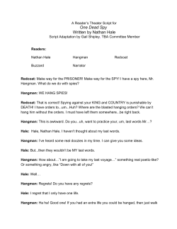 One Dead Spy - Texas Bluebonnet Award 2014-2015