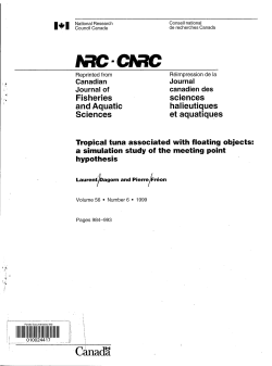 Tropical tuna associated with floating objects