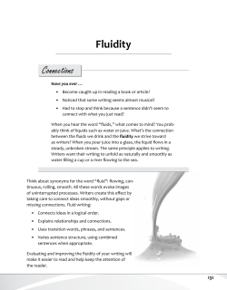 Connections Fluidity