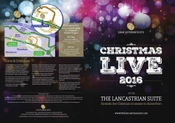 christmas 2016 - The Lancastrian Suite