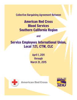 American Red Cross Blood Services Southern California Region