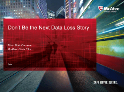 Don`t Be the Next Data Loss Story