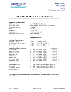 2114 Ferric Sulfate Rev00