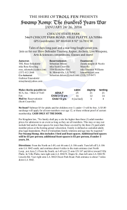 Swamp Romp: The Hundred Years War