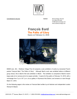 Press release - Waltman Ortega Fine Art