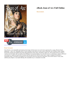 eBook Joan of Arc Full Online