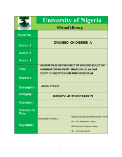 pdf - University Of Nigeria Nsukka